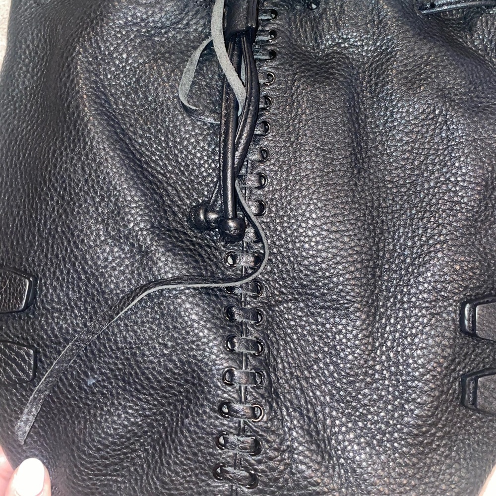 Rebecca Minkoff Black Bucket Bag